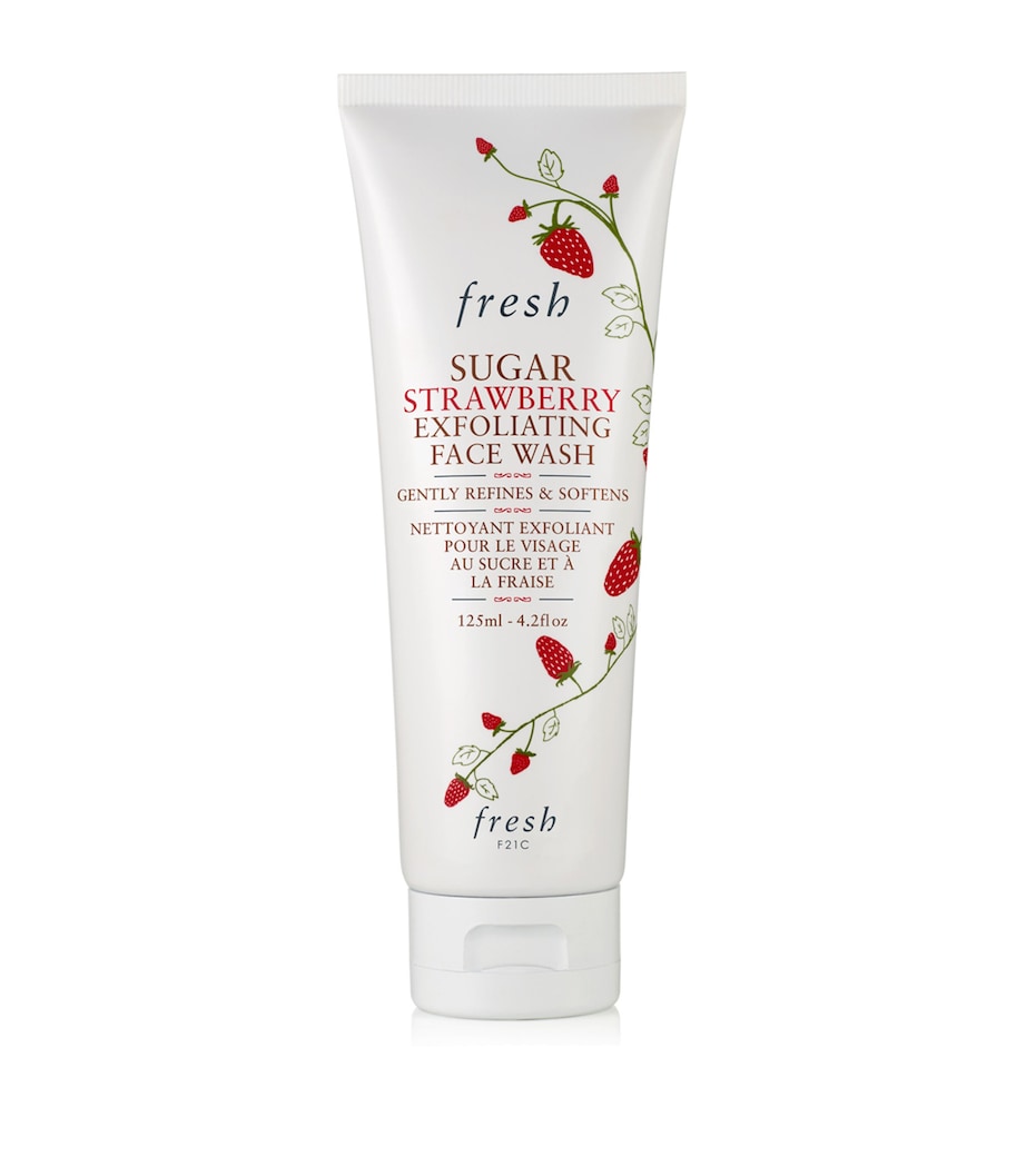 Fresh sugar strawberry exfoliating face wash 125ml - British product