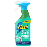 Flash Spray Wipe Done For Pet Lovers Multi Purpose Cleaning Spray 800ml GOODS Sainsburys   