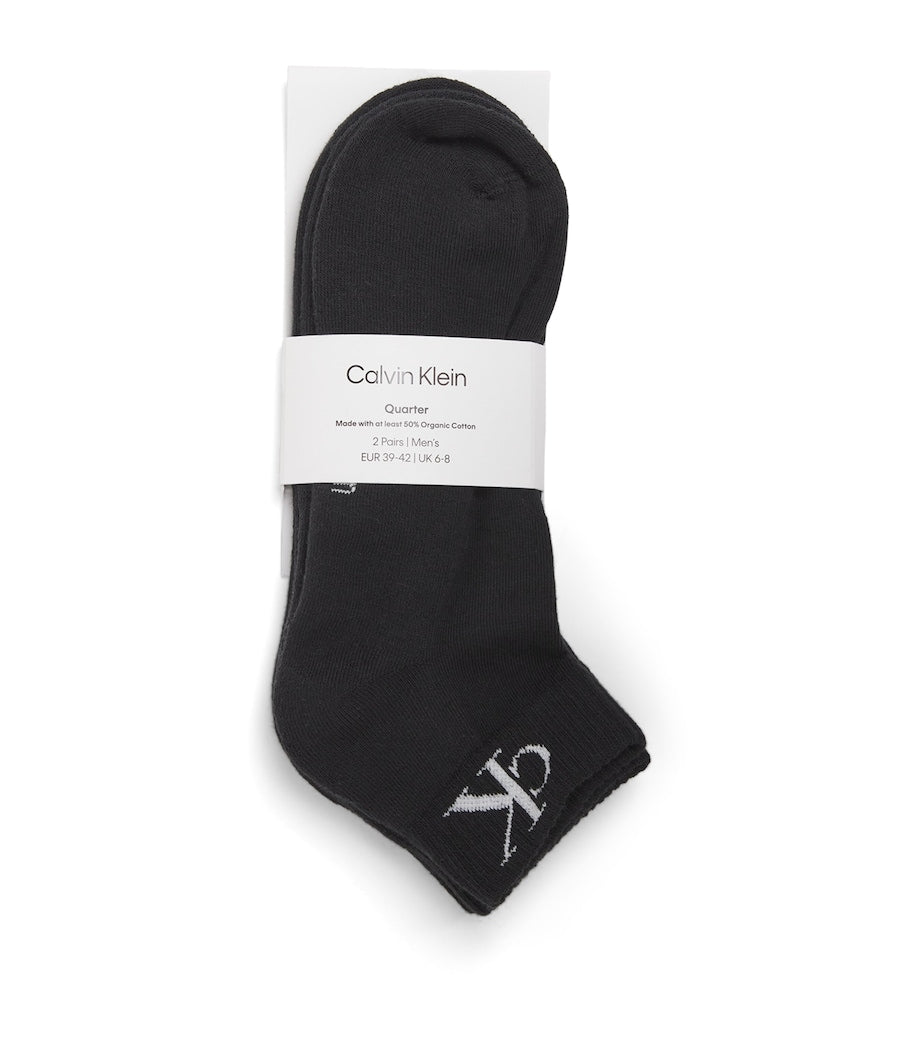 Calvin Klein quarter socks pack of 2, imported from the UK