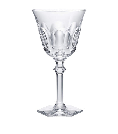 Harrods Harcourt Eve Crystal-Sculpted Glass with Hexagonal Foot 200ml- Buy online at McGrocer
