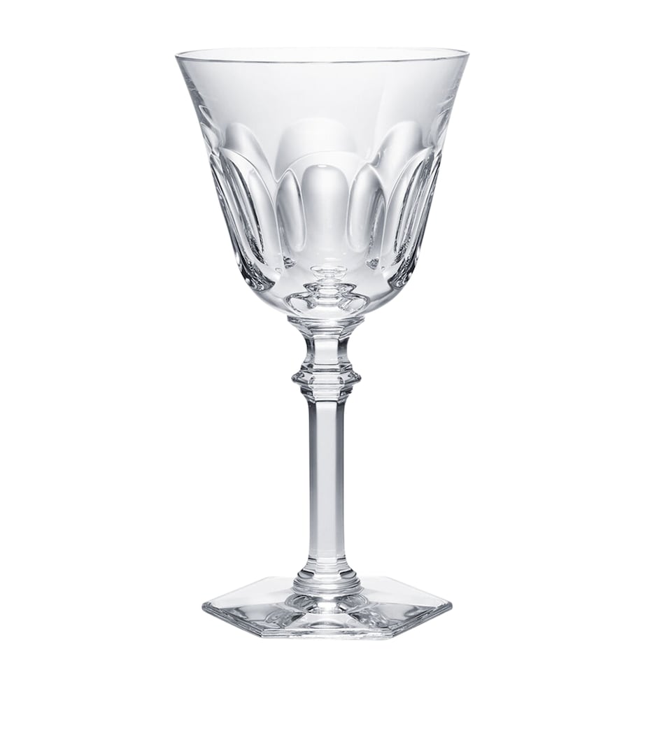 Baccarat Harcourt Eve crystal glass with hexagonal foot 200ml - British product