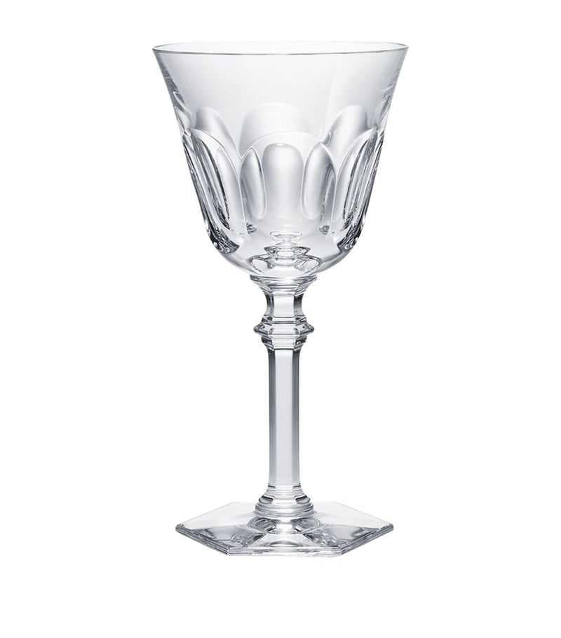 Baccarat Harcourt Eve crystal glass with hexagonal foot 200ml - British product