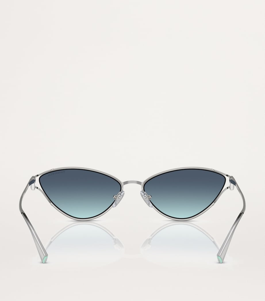 Tiffany & Co. metal cat eye sunglasses - (British brand)