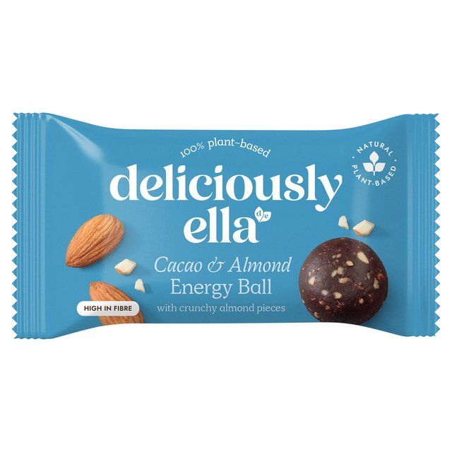 Deliciously Ella Cacao & Almond Energy Ball   40g Food Cupboard M&S   