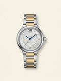 Cartier Ballon Bleu automatic watch rose gold steel diamond 33mm (British brand)