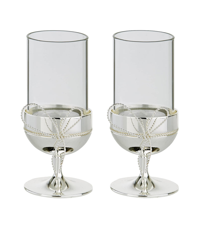 Wedgwood Love Knots tea light holder set of 2 (British brand)