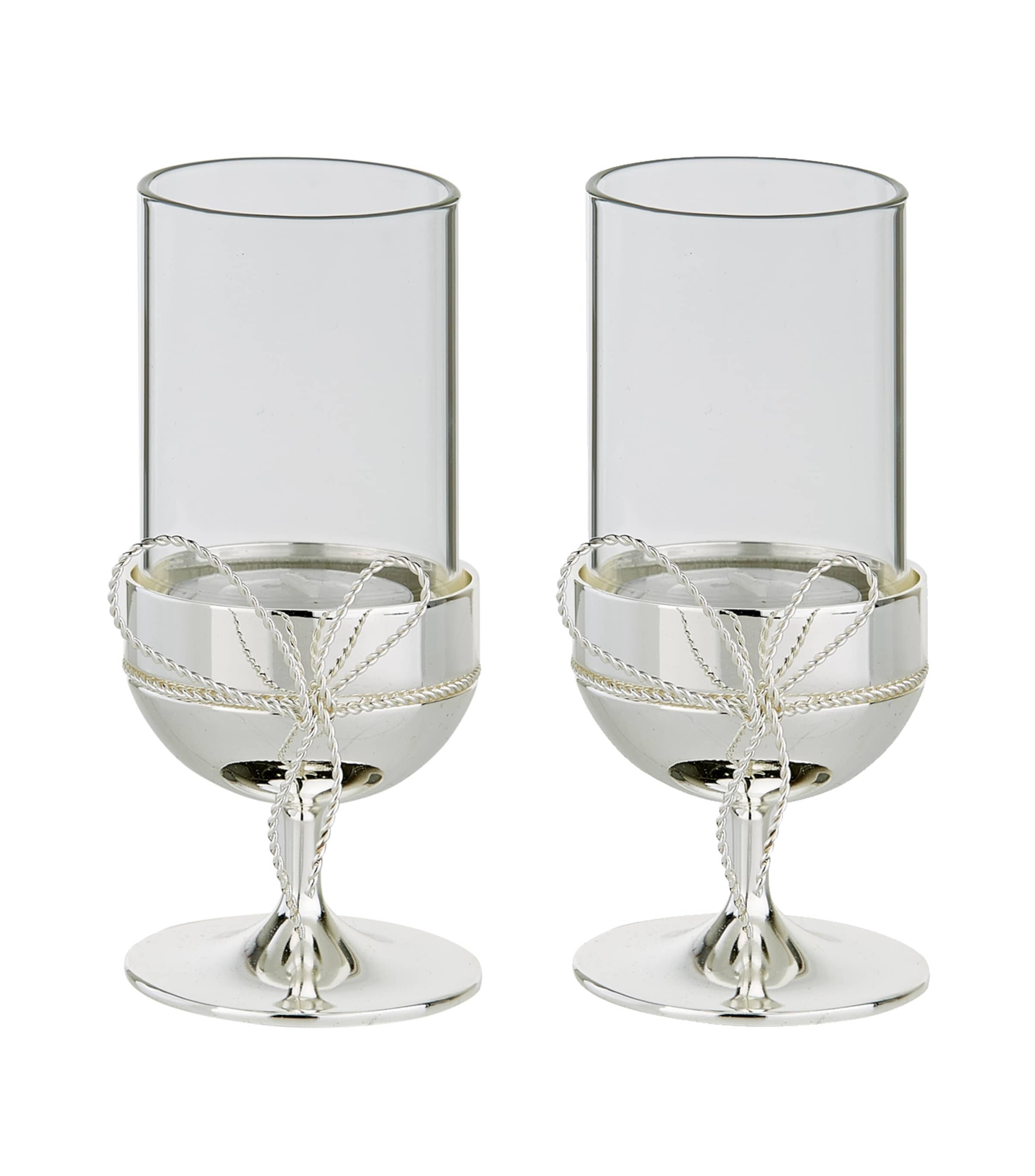 Wedgwood Love Knots tea light holder set of 2 (British brand)