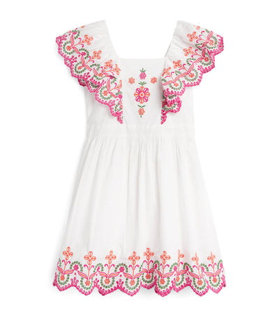 Tartine et Chocolat Cotton Lace-Trim Dress 2-12 Years