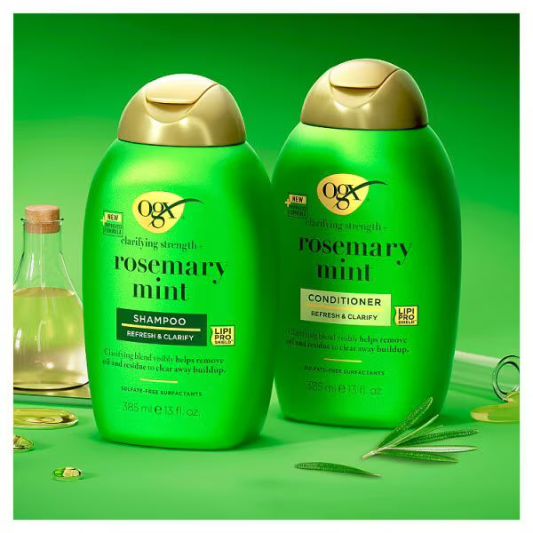 OGX Rosemary Mint Clarifying Shampoo 385ml , imported from the UK