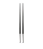 Christofle Japanese chopsticks silver-plated Uni collection, UK version