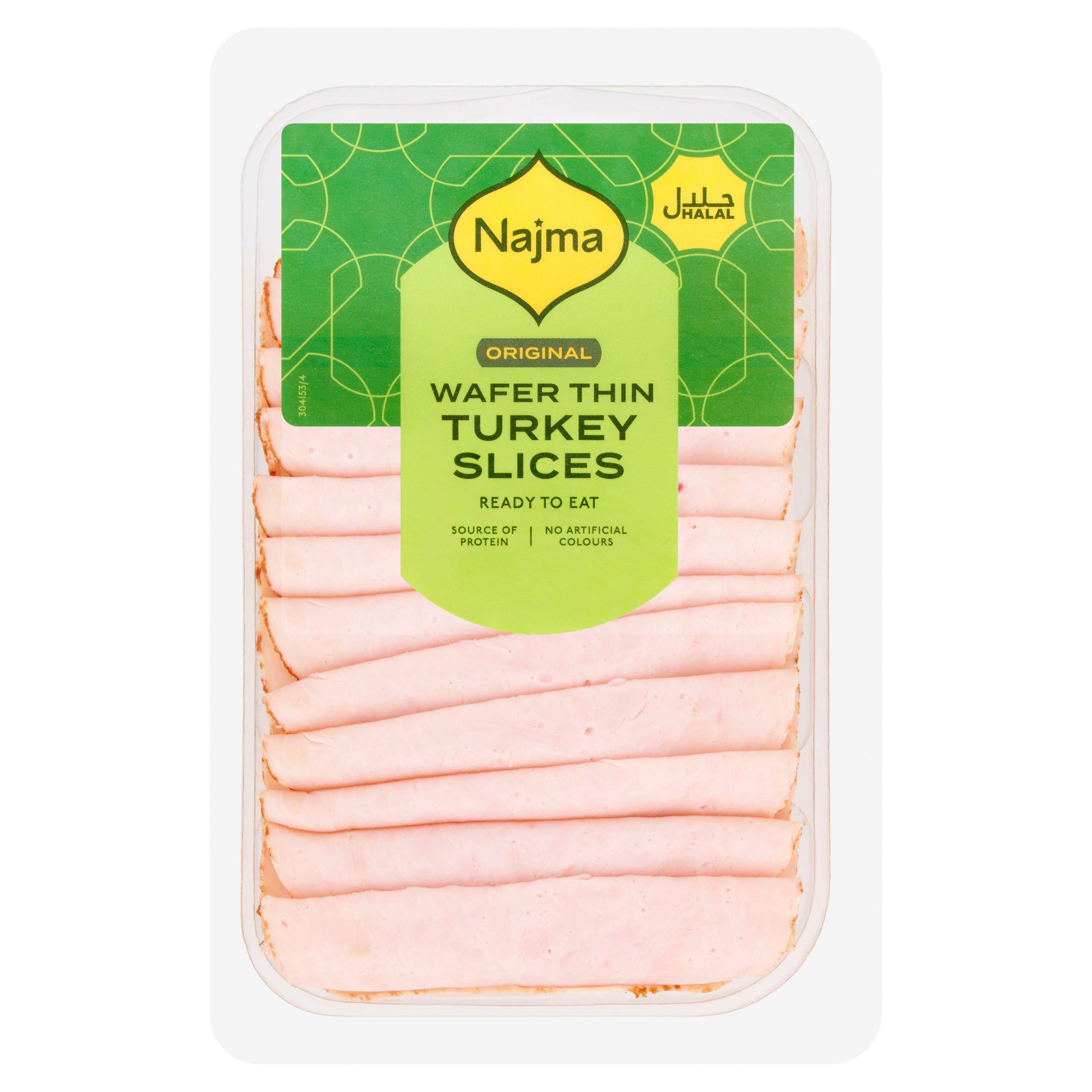 Najma Wafer Thin Turkey 125g GOODS Sainsburys   