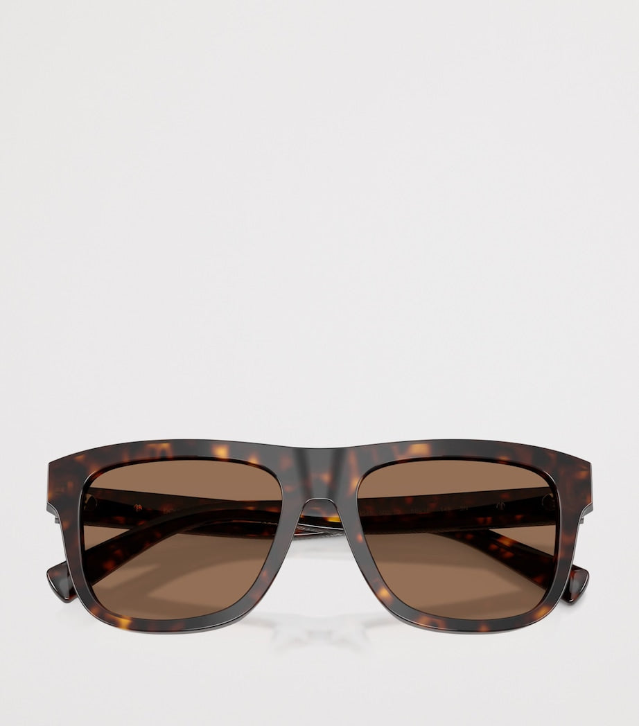 Dolce&Gabbana square acetate sunglasses tortoiseshell, imported from the UK