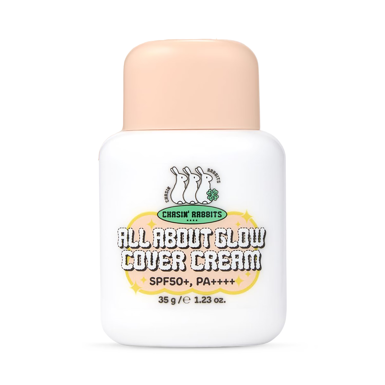 Chasin' Rabbits All About Glow cover cream 35g, UK version
