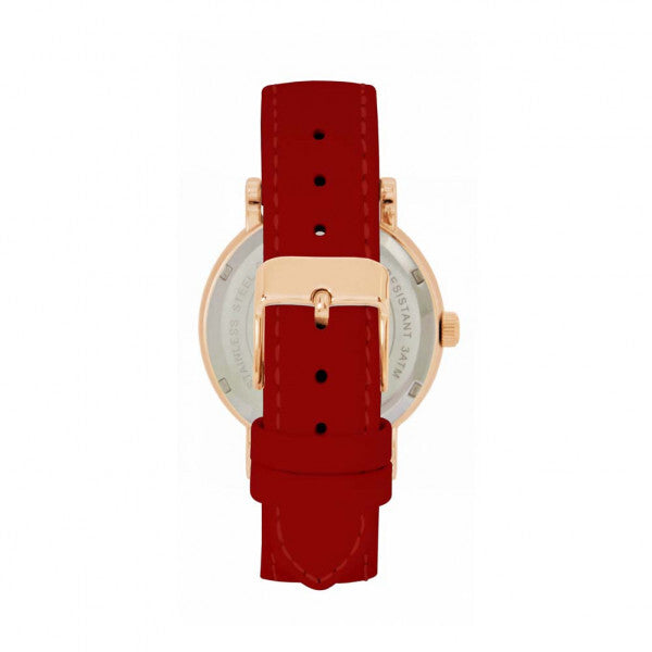 Toff London ladies watch with black and white border collie design 38mm - British product