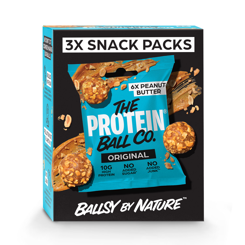 Ballsy high protein peanut butter balls multipack 3x45g (British brand)