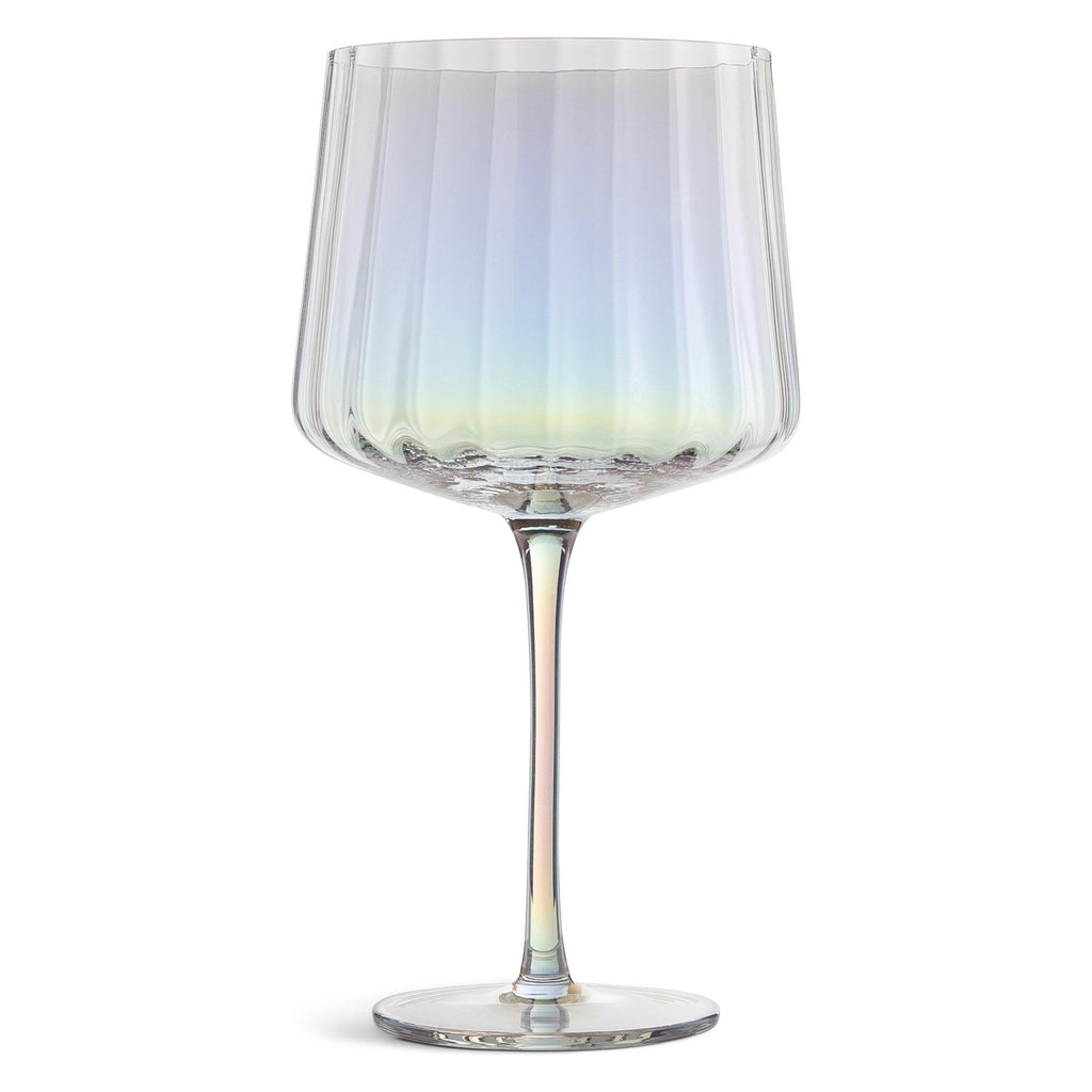 Habitat Iridescent Fluted Gin Glass