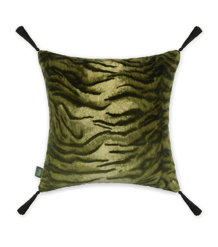 House Of Hackney Velvet Caspian Tassel cushion 45cm x 45cm, UK version