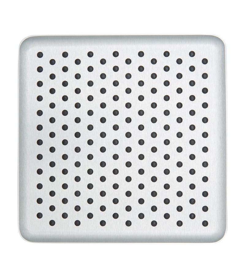 Kaymet brushed anodised aluminium serving tray for canapés, UK version