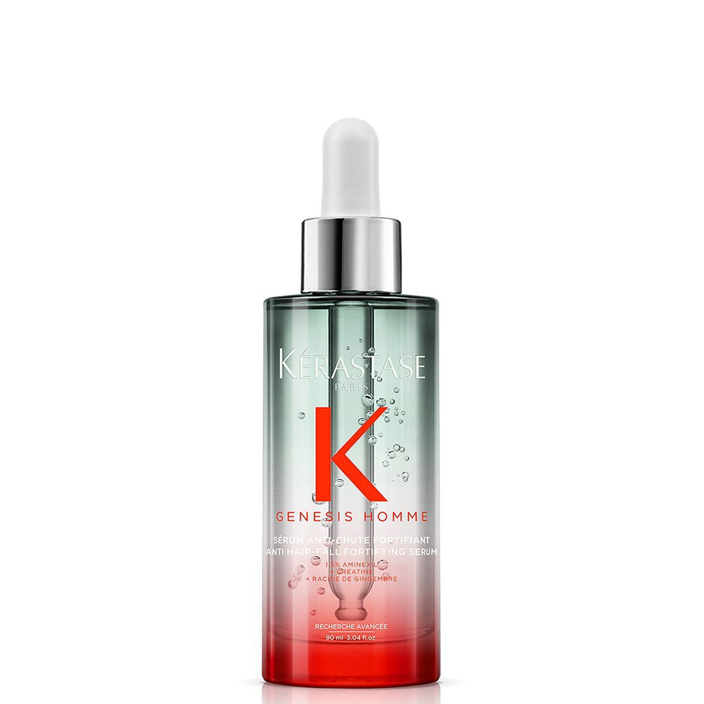 Kérastase Genesis Homme, Anti-Hair Fall Fortifying Hair Serum, for Weakened Hair With Aminexil 90ml