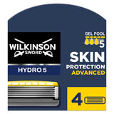 Wilkinson Sword Hydro 5 Skin Protection Advanced Men's Razor Blade Refills x 4 GOODS Boots   