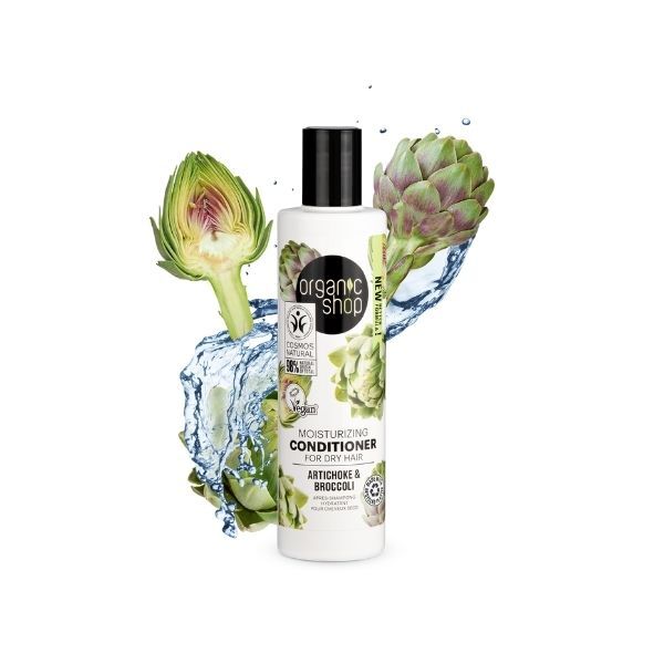 Organic Shop moisturizing conditioner for dry hair 280ml - British product