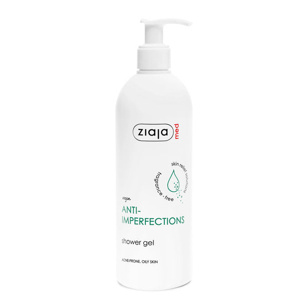Ziaja Med anti-imperfections shower gel 400ml, imported from the UK