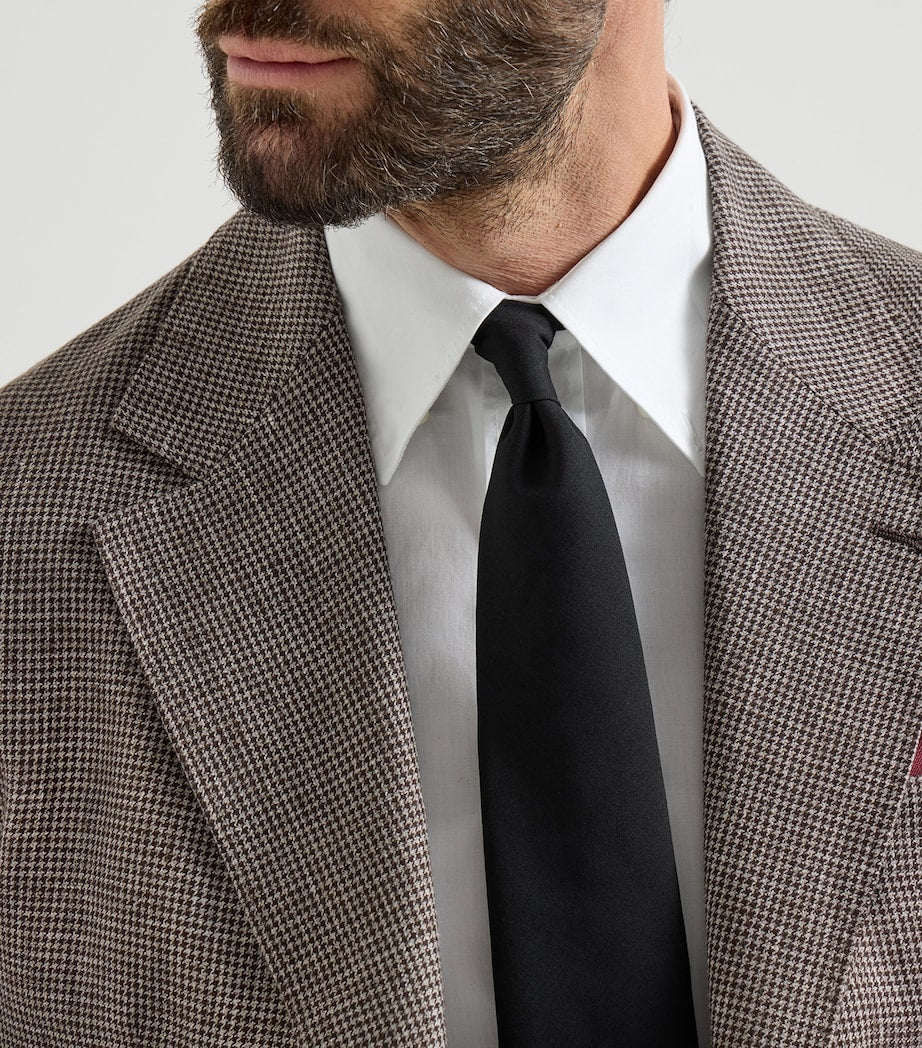 Brunello Cucinelli virgin wool tie (British brand)