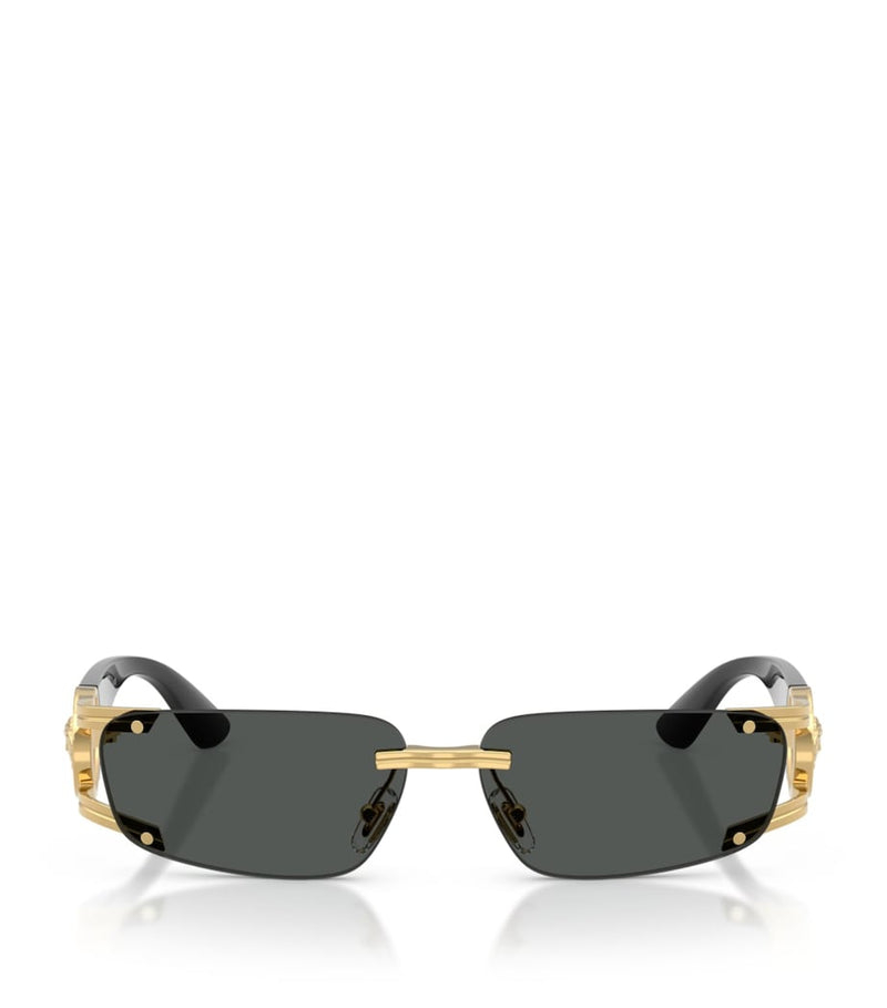 Versace metal VE2291 rectangle sunglasses (British brand)