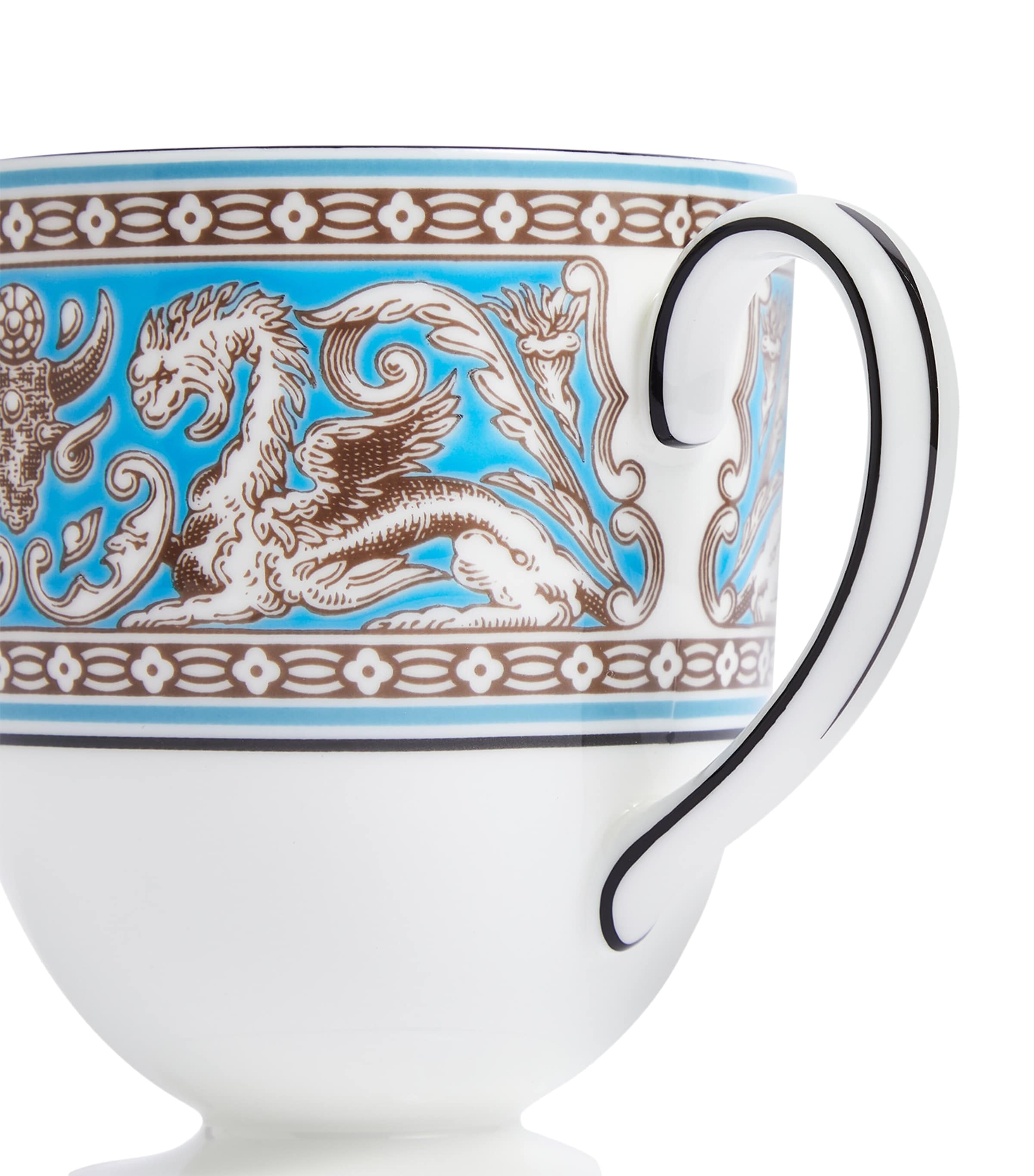 Wedgwood Florentine Turquoise mug (British brand)