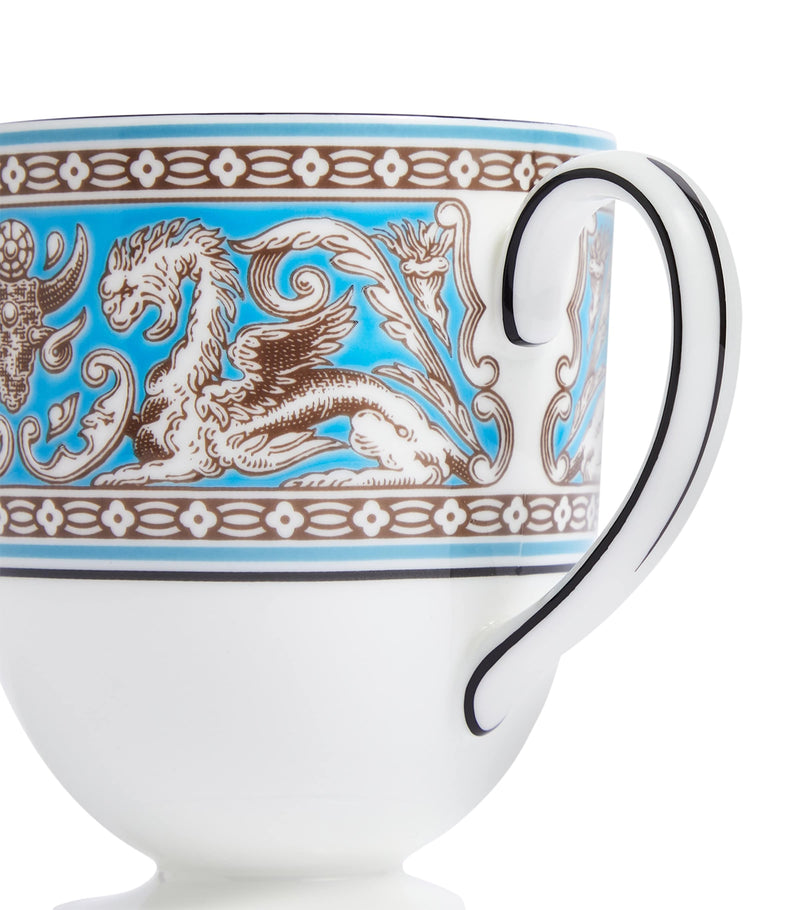 Wedgwood Florentine Turquoise mug (British brand)