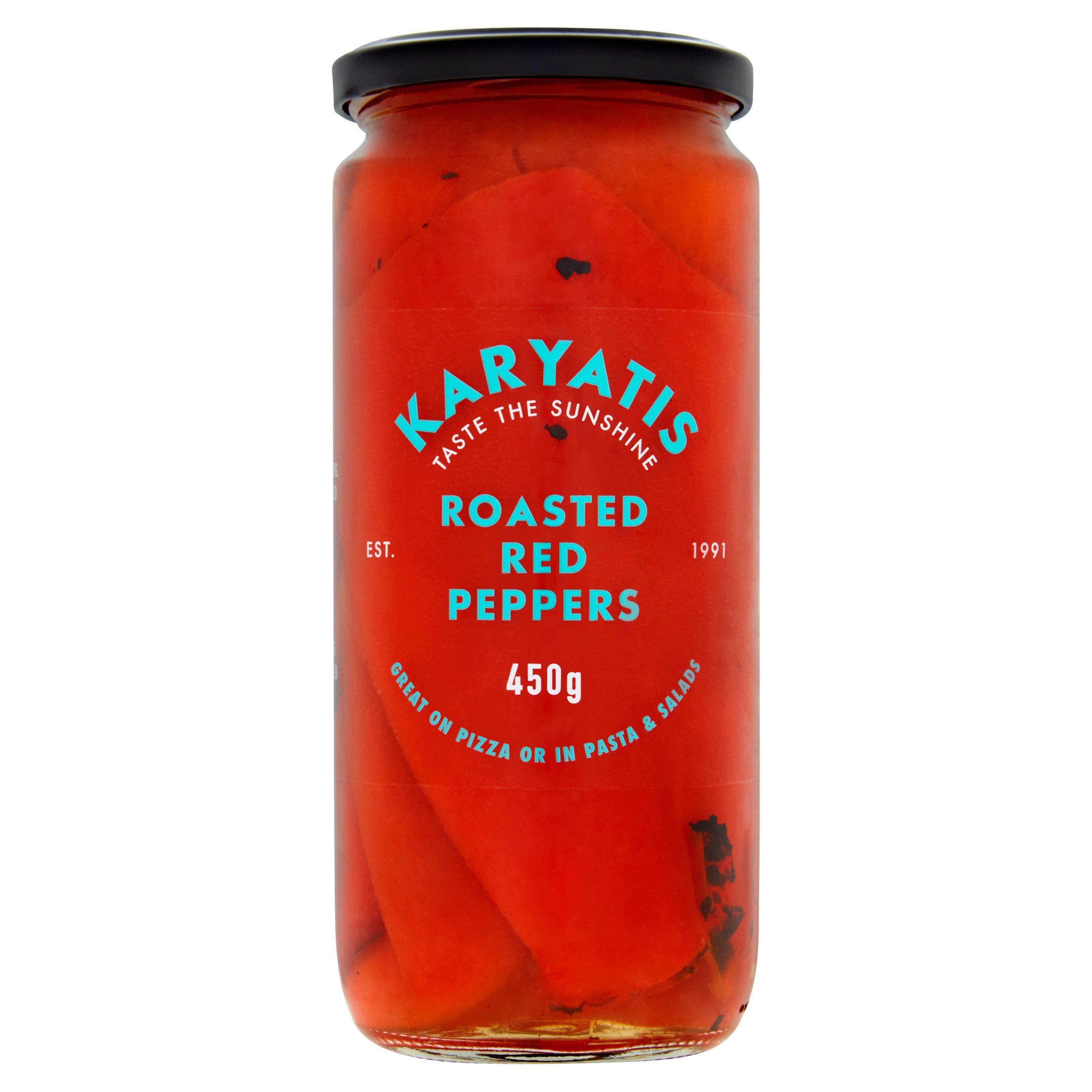 Karyatis Roasted Red Peppers 450g (350g*) GOODS Sainsburys   