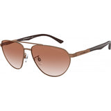 Emporio Armani brown EA2125 sunglasses 60mm - British product
