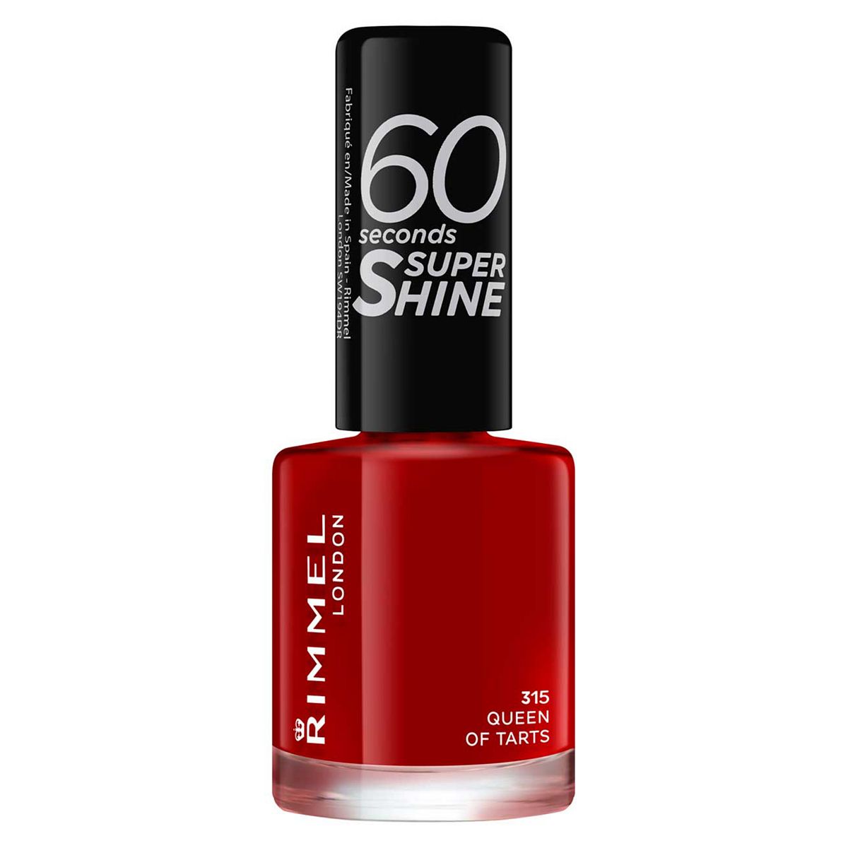 Rimmel 60 Seconds Super Shine Nail Polish Queen Of Tarts GOODS Boots   