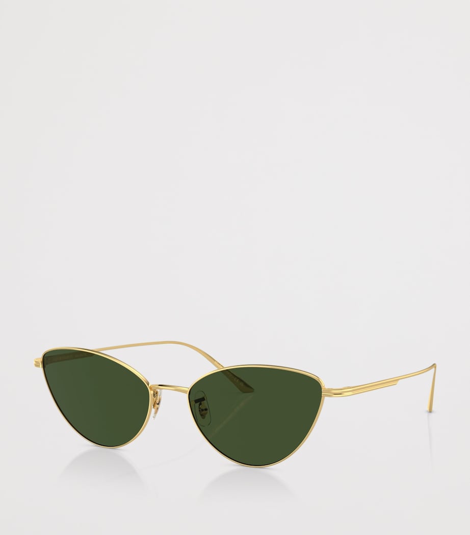 Oliver Peoples Khaite 1998C Cat-Eye-Sonnenbrille, importiert aus Großbritannien