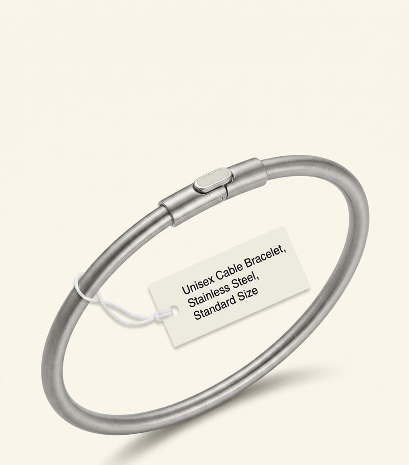 Cartier white gold Écrou bracelet 3.5mm - British product