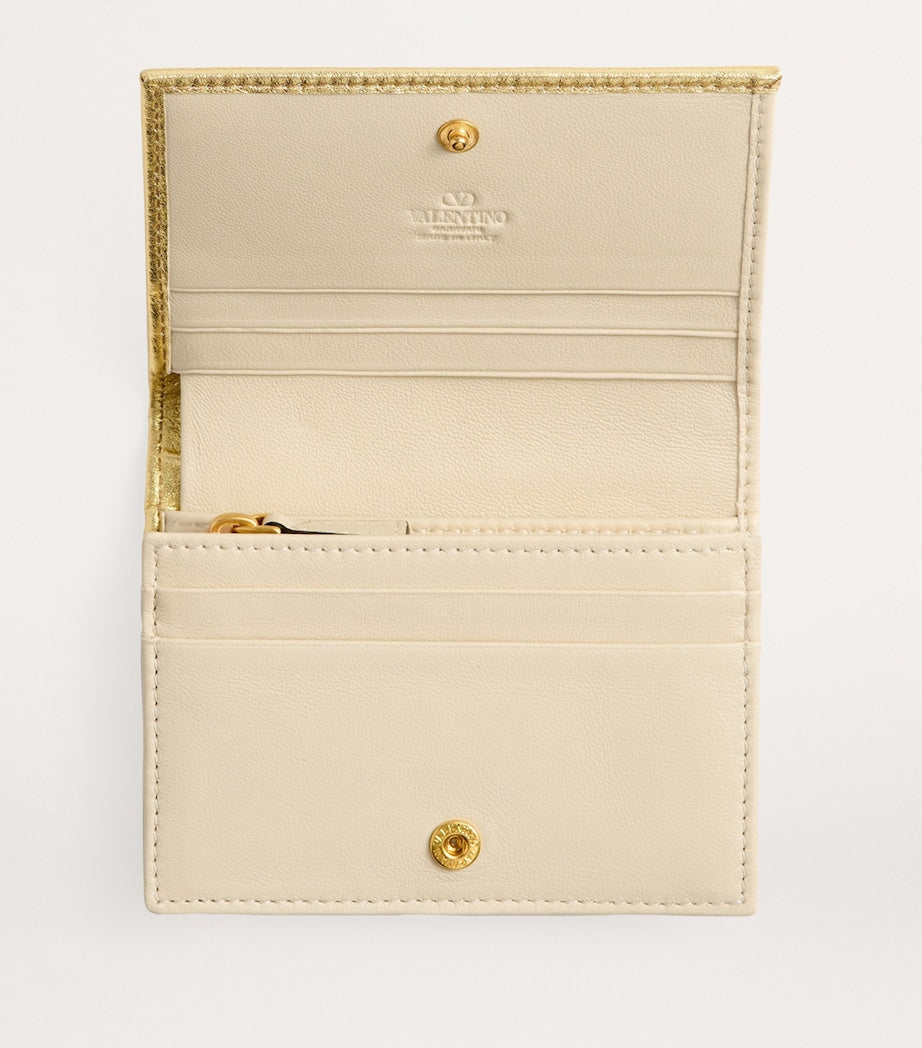 Valentino Garavani leather bifold wallet VLogo Signature, UK version