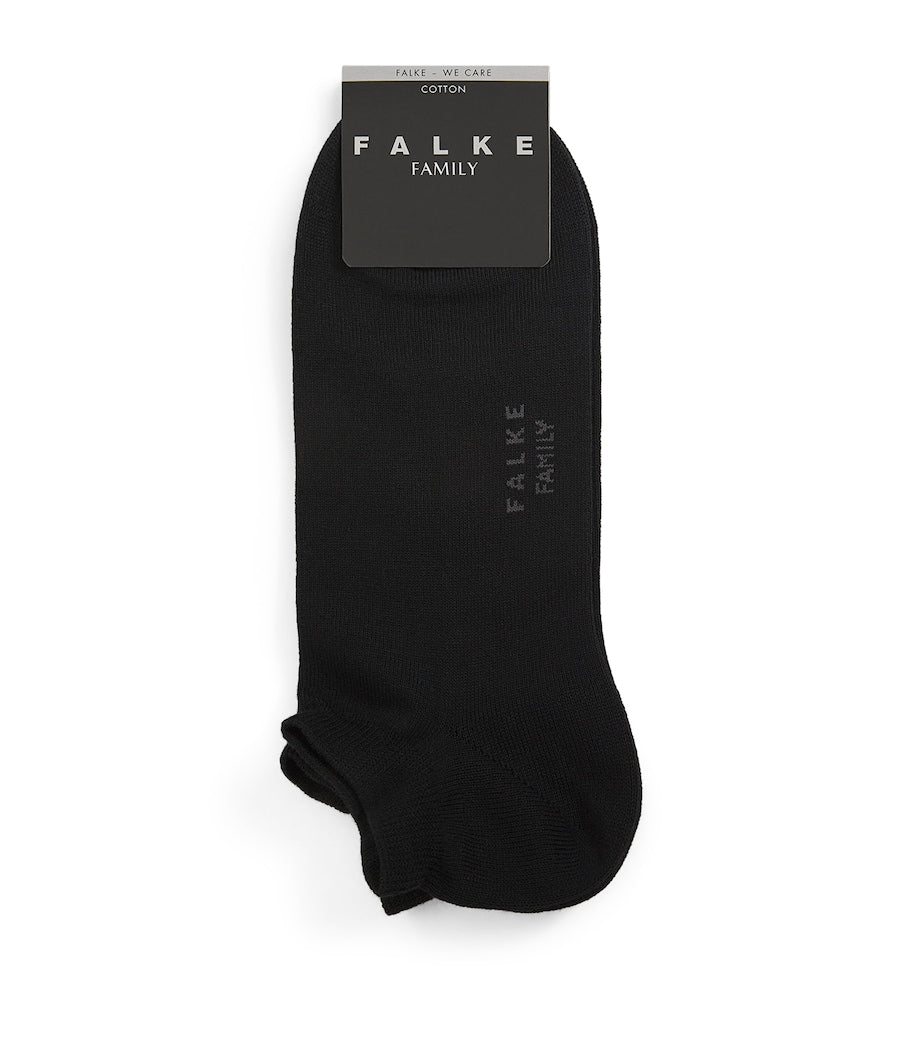 Falke Family ankle socks in soft cotton blend (British brand)