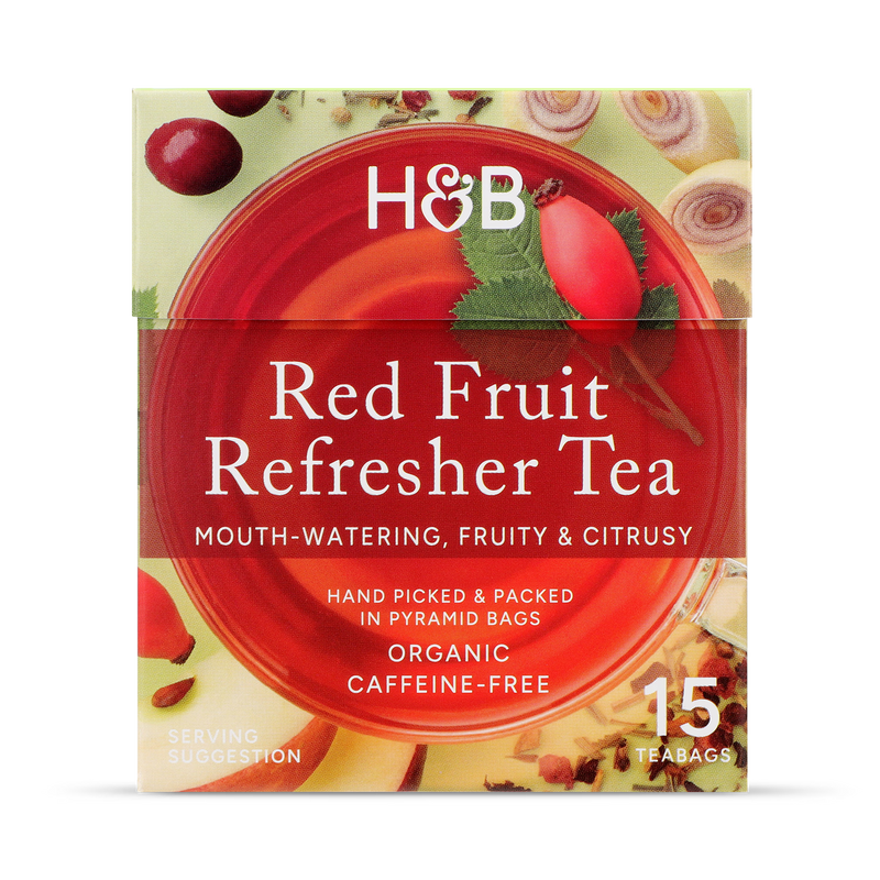 Holland & Barrett Red Fruit Refresher Tea 15 Tea Bags, UK version