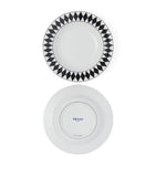 Prada chequerboard porcelain soup plates set of 2 22cm, imported from the UK
