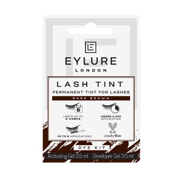 Eylure Lash Tint - Dark Brown - Permanent Tint For Lashes GOODS Superdrug   