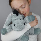 Wheat Bag Co. microwavable plush donkey, imported from the UK