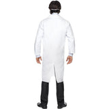 Smiffys doctor's white long coat and mask costume, imported from the UK