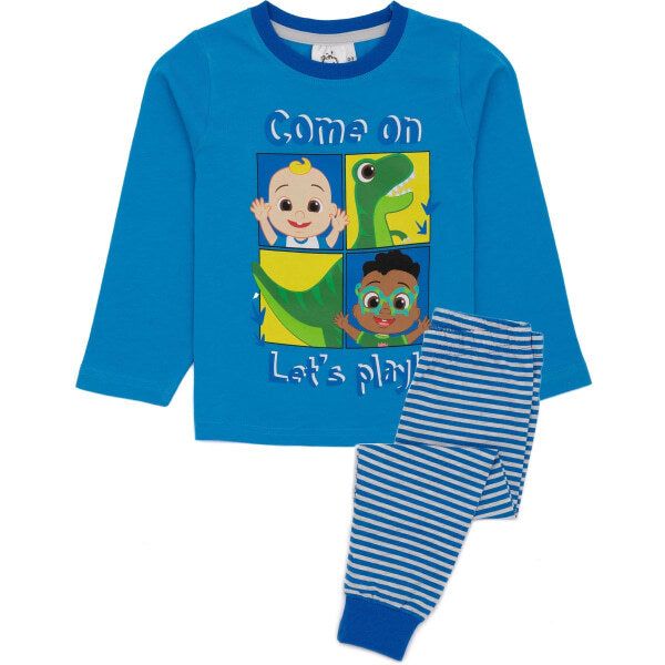 Cocomelon Boys Long-Sleeved Pyjama Set (12-18 Months) GOODS Superdrug   