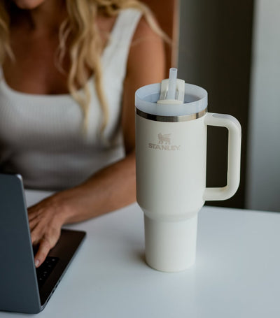 Harrods Insulated Stainless Steel Tumbler with Flowstate Lid 1.18L- Buy online at McGrocer