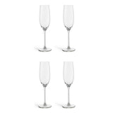 Habitat Portofino Champagne Flutes Glass 4pk GOODS Sainsburys   