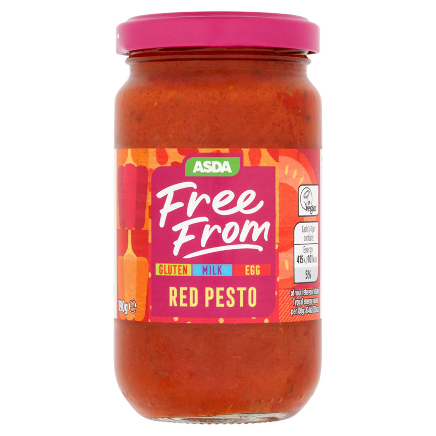 ASDA Free From Red Pesto Cooking Sauces & Meal Kits ASDA   