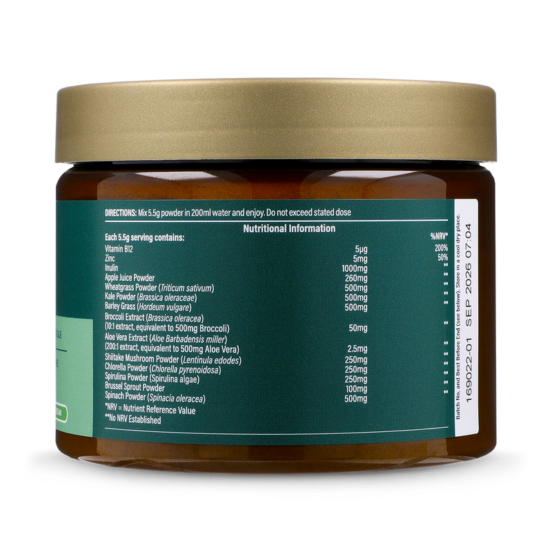 Holland & Barrett Supergreens Powder 165g, UK version