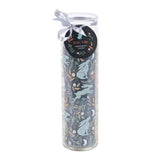Something Different Midnight Hare Wild Tulips tube candle 21cm - British product