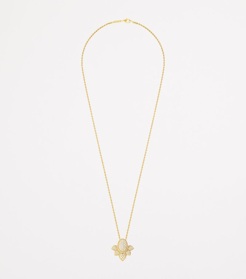 Boucheron yellow gold diamond Serpent Bohème necklace, UK version
