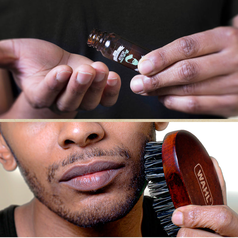 Wahl stubble and beard trimmer kit with attachments - British product